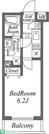 ユーレジデンス西大井の物件間取画像
